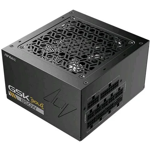Antec GSK850 Ec Alimentatore 850 W ATX 3.1 80 Plus Gold PFC Attivo Modulare Nero