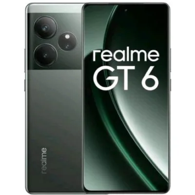 Realme GT 6 5G Dual SIM 6.78" Octa Core 512GB RAM 16GB 5G Italia Razor Green