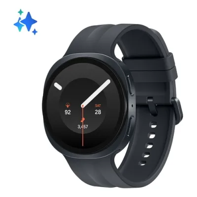 Samsung L350 Galaxy WATCH9 44mm Smarwatch 1.5" Digitale 438 x 438 Pixel Touch Screen Wi-Fi GPS (Satellitare) Grafite