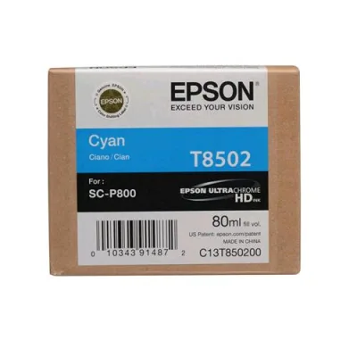 Epson T8502 Cartuccia Ink 80 ml Ciano
