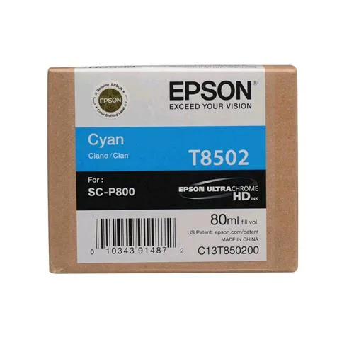 Epson T8502 Cartuccia Ink 80 ml Ciano