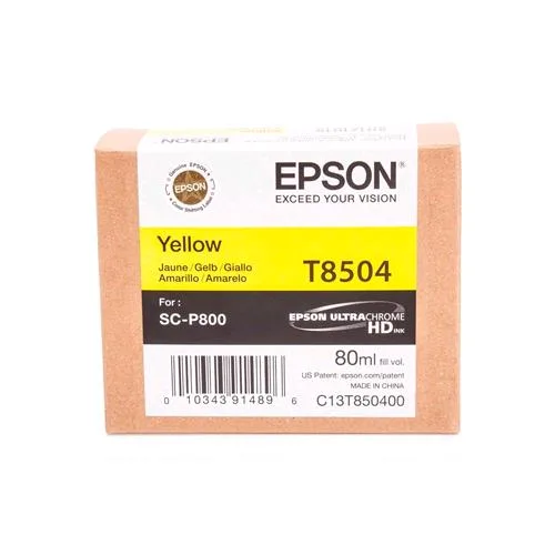 Epson T8504 Cartuccia Ink 80 ml Giallo