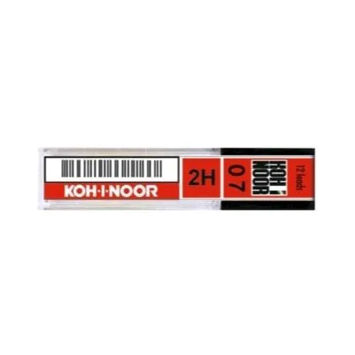 KOH-I-NOOR Highpoly 2H Astuccio 12 Mine 2H 0.7 mm