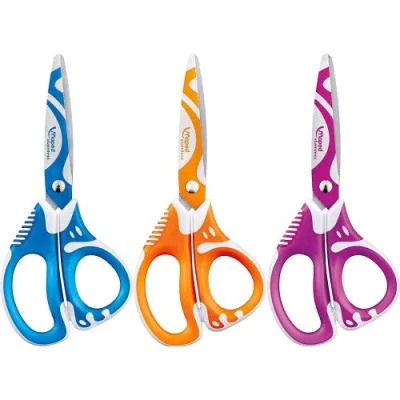Maped Zenoa Fit Forbice 13 cm Asimmetriche Sistema Ammortizzante Colori Assortiti