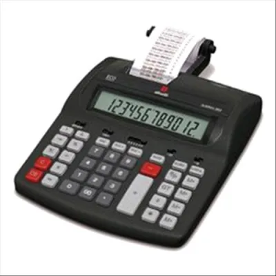 Olivetti Summa 303 Calcolatrice Scrivente da Tavolo 12 Cifre Alimentazione Ca Colore Nero