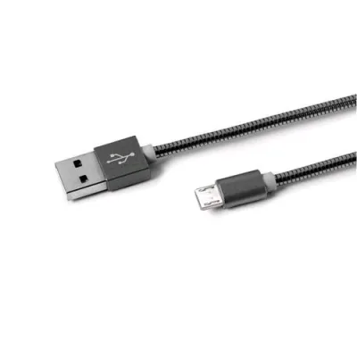 Celly Snake Cavo Dati USB Micro USB in Metallo