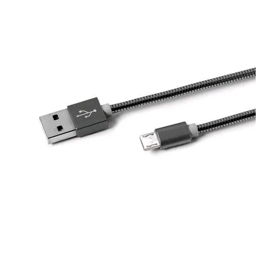 Celly Snake Cavo Dati USB Micro USB in Metallo