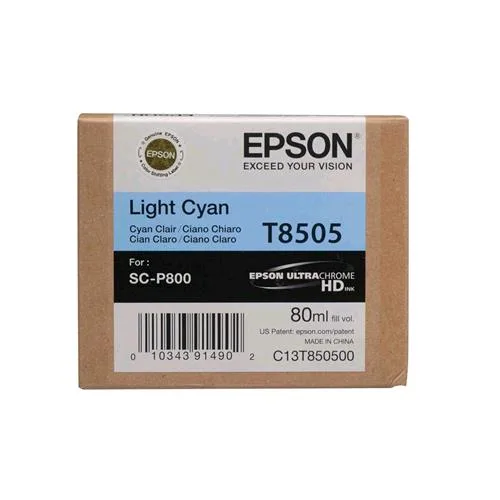 Epson T8505 Cartuccia Ink 80 ml Ciano Chiaro