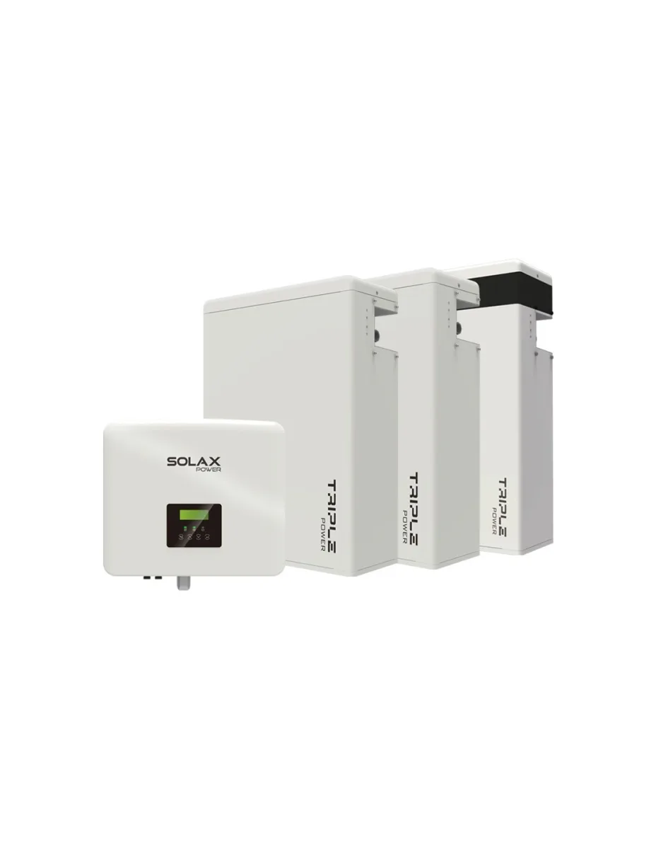 Sistema di accumulo monofase inverter 7.5kW batteria al litio 17.4KWh T-BAT-H5.8 Solax Power