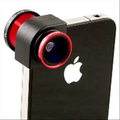 Olloclip 4 in 1 x iPHONE 5/5S Red