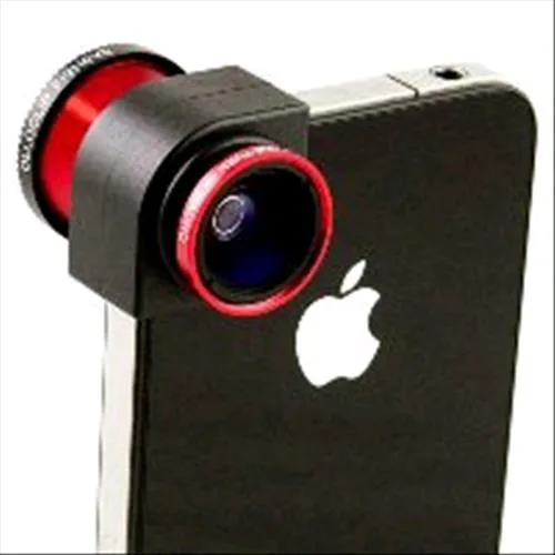 Olloclip 4 in 1 x iPHONE 5/5S Red