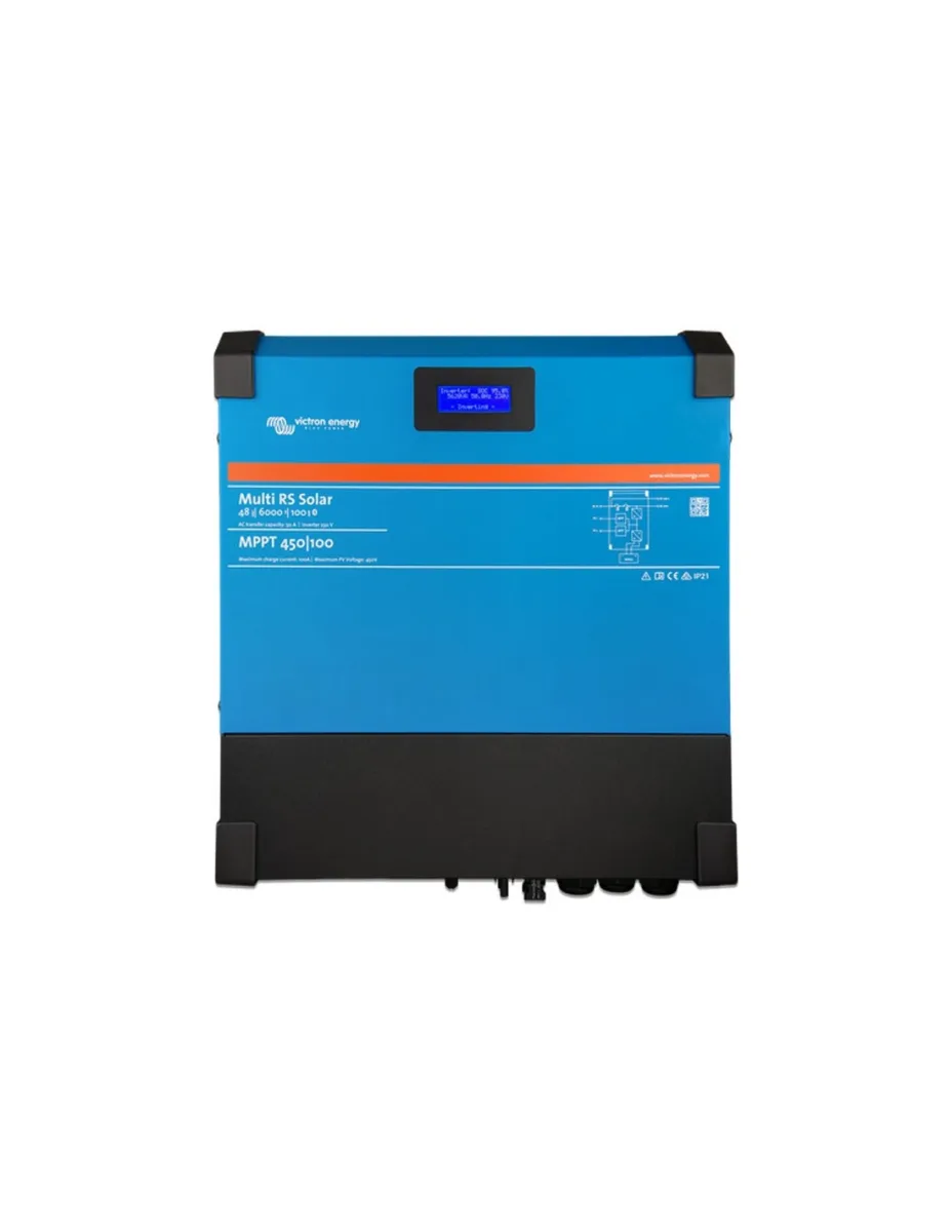 Inverter/Caricabatterie Multi RS Solar 5000W 48V 6000VA Victron Energy 48/6000/100-450/100 - PMR482602020