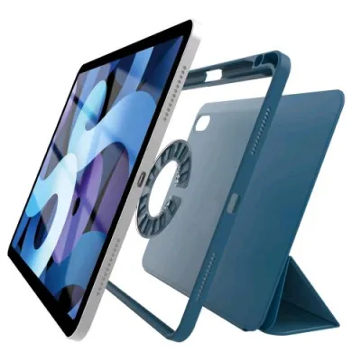 Celly Bookmag Apple iPAD Air 4/5GEN Custodia Magnetica Removibile Blu