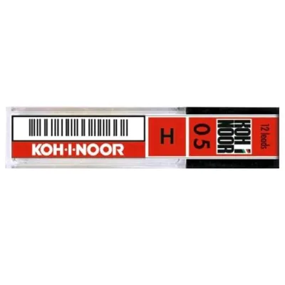 KOH-I-NOOR Highpoly H Astuccio 12 Mine H 0.5 mm