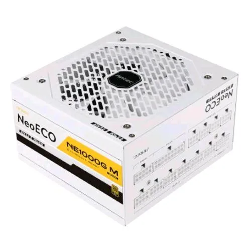 Antec NE1000G Alimentatore 1000 W 80+ Gold ATX 3.0 Full Modular White Edition