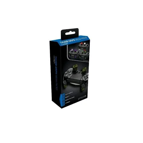 Gioteck PS4 Thumb Grips Mega Pack 4 Paia di Impugnature per il Pollice Multicolore