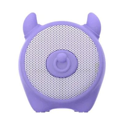 Celly Bull Shape Speaker Portatile Wireless 3W Controllo delle Chiamate e del Volume/Musica Cavo di Ricarica USB-C Incluso Viola