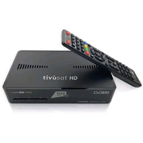 I-CAN S490 Decoder Satellitare Tivusat DVB-S2 con Smart Card