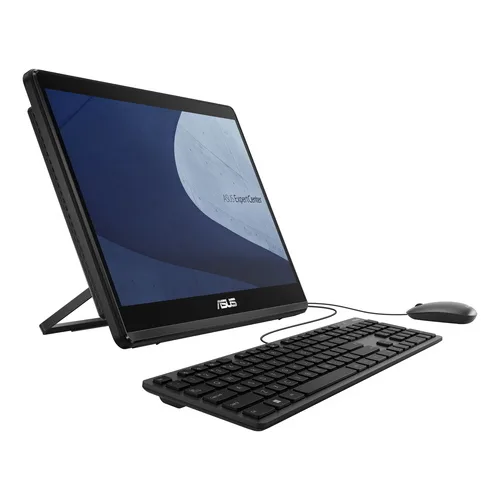 ASUS Expertcenter E1 E1600WKAT-BMR259X All in One 15.6" Touch Screen Intel Celeron N4500 RAM 8GB-SSD 256GB NVMe-Intel UHD Graphics-Wi-Fi 6 + Gigabit LAN-Web Cam-Tastiera Mouse Wireless-Win 11 Prof Nero (90PT0391-M01L50)