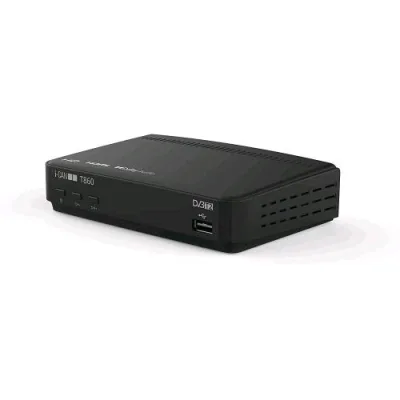 I-CAN T860 New Zapper Decoder Digitale Terrestre DVB-T2 Free To Air Hevc 10BIT
