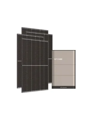 Kit fotovoltaico monofase 6300W inverter 6kW EP CUBE batteria al litio 5kWh CanadianSolar