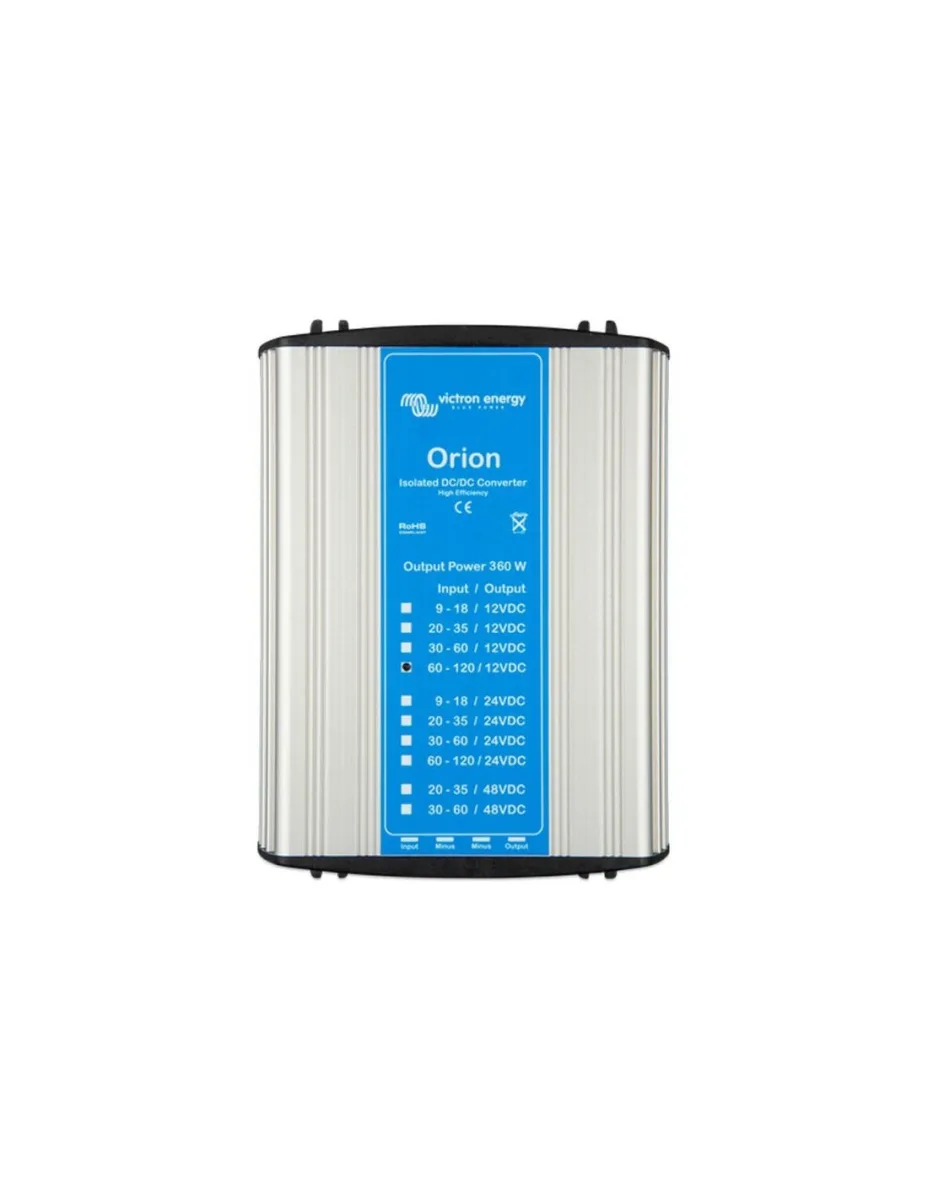 Convertitore di tensione DC-DC Orion Isolato 360W 110/24-15A Victron Energy - ORI110243610