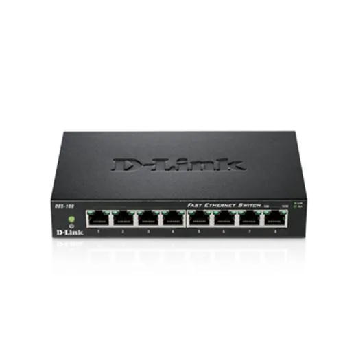 D-Link Des-108 Switch 8 LAN RJ-45 10/100Mbps