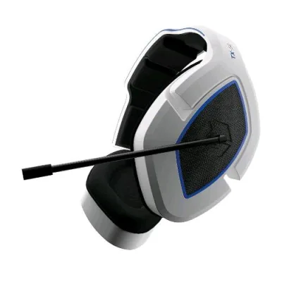 Gioteck TX50 Cuffie Gaming Stereo Jack 3.5 mm Cancellazione del Rumore Controllo del Volume White Blu