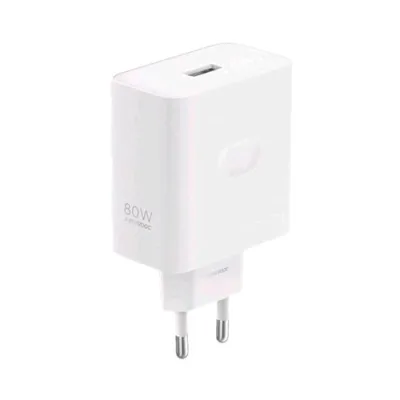Realme Supervooc Power Adaptor Caricabatterie da Rete 80W 1 x USB-A Bianco
