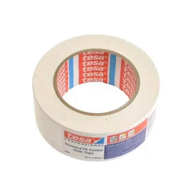 TESA Professional Nastro Adesivo Telato Plastificato 50MMX25M Colore Bianco