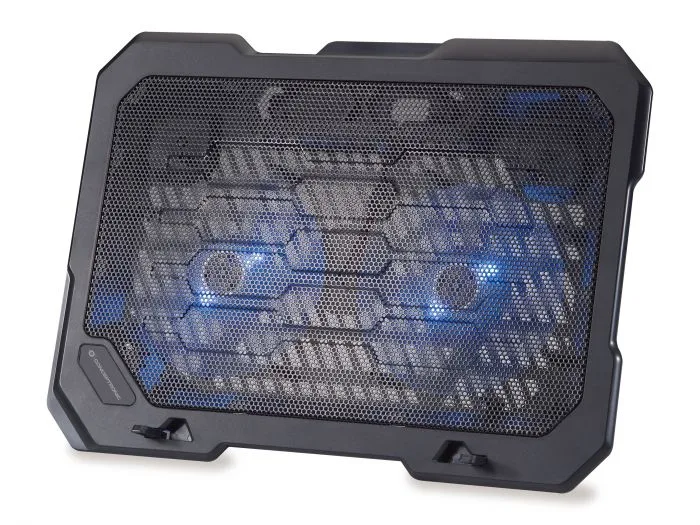 Conceptronic THANA01B Base di Raffreddamento per Notebook 15.6" 2 Ventole Black