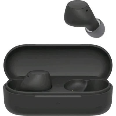 SONY WF-C510B Cuffie Auricolari True Wireless Connessione Bluetooth Multipoint Ambient Sound IPX4 Spotify Tap Durata 22 Ore Nero