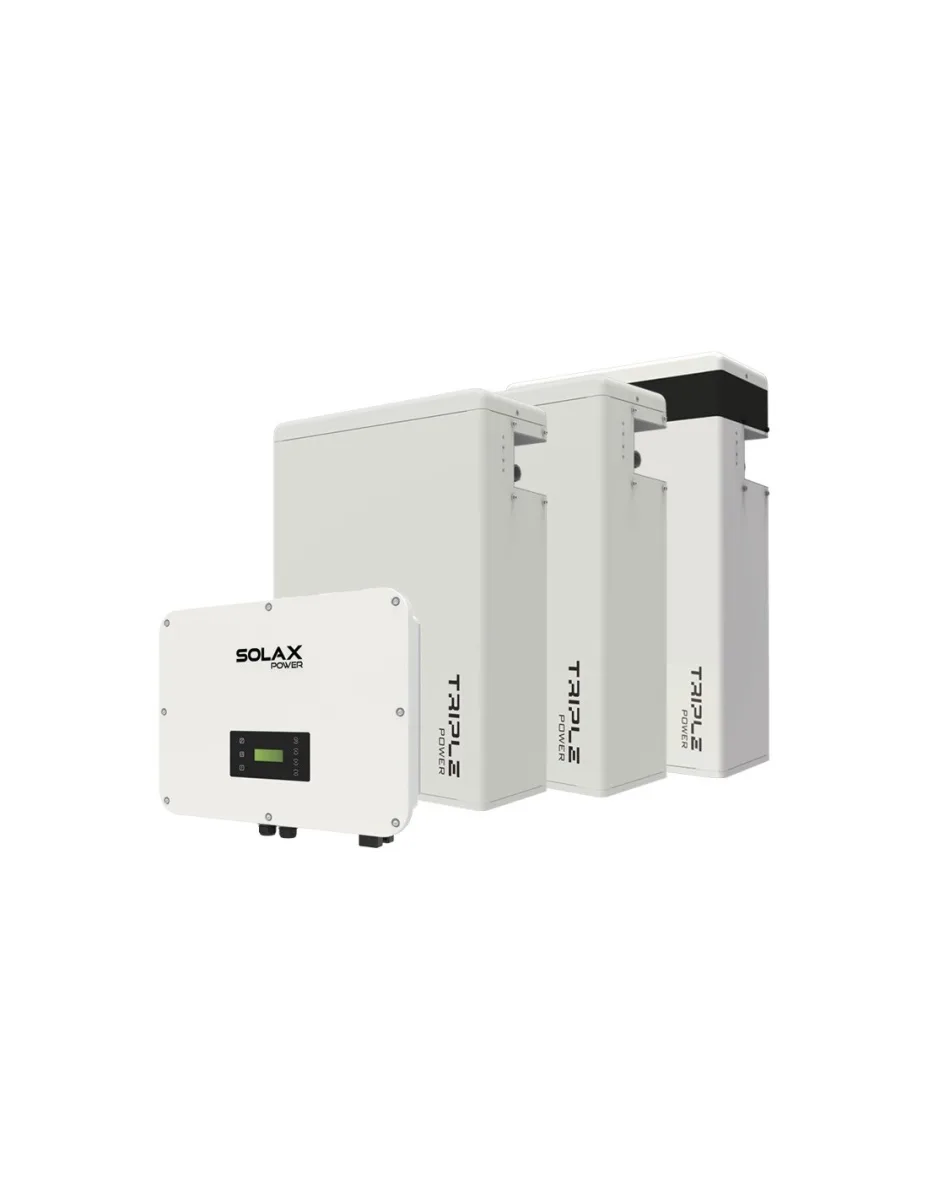 Sistema di accumulo trifase inverter 20kW batteria al litio 17.4KWh T-BAT-H5.8 Solax Power