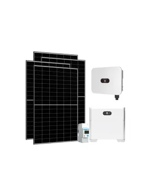 Kit fotovoltaico monofase 3325W inverter 3kW LB0 Huawei batteria al litio 5kWh LUNA2000