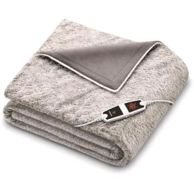 Beurer HD 150 XXL Nordic Coperta Termica 200X15 cm 6 Livelli di Temperatura Marrone