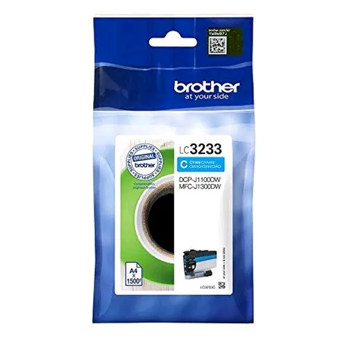 Brother LC-3233C Cartuccia da 1.500 Pag Ciano