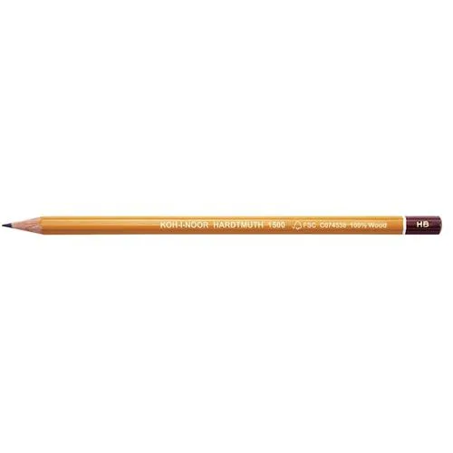 KOH-I-NOOR Matite di Grafite H 1500- 8B Conf 12 Pz.