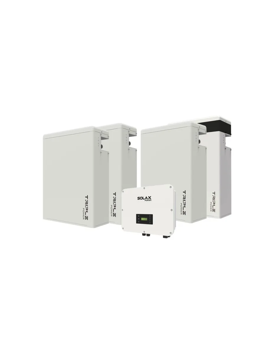 Sistema di accumulo trifase inverter 20kW batteria al litio 23.2KWh T-BAT-H5.8 Solax Power