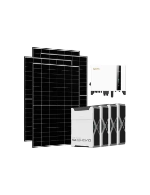 Kit fotovoltaico trifase 5700W inverter 5kW Solis litio 20.88kWh Weco EVO 5k3