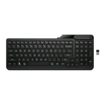 HP 475 Dual Mode Tastiera Wireless Multidispositivo 2.4 GHz - Bluetooth 5.3 Tasti a Profilo Ribassato 12 Pulsanti Programmabili Layout Italiano Nero