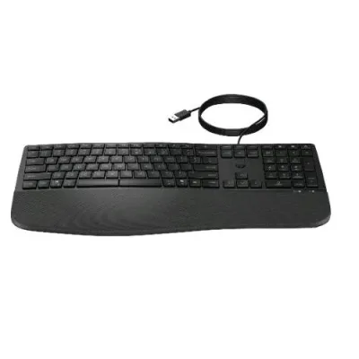 HP 480 Comfort Wired Keyboard Tastiera USB-A Tasti Programmabili Inclinazione Regolabile Cavo 1.5 m Nero