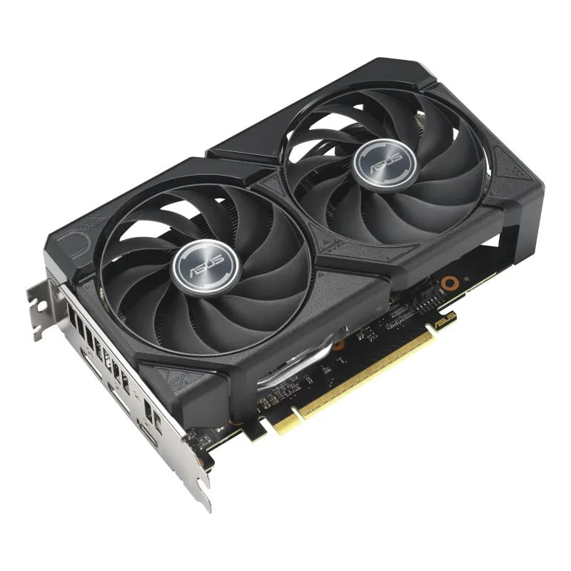 ASUS Dual -RX9060XT-16G AMD Radeon RX 9060 XT 16 GB GDDR6 PCI Express 5.0 Dual Fan -1 x HDMI 2 x Displayport