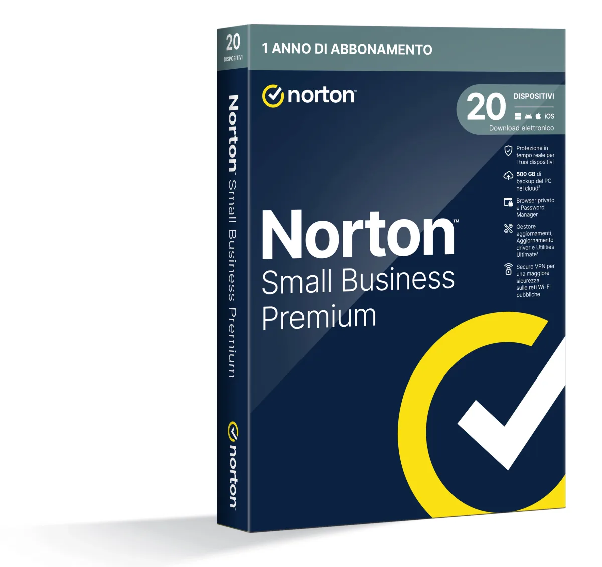 ANTIVIRUS NORTON SMALL BUS. 1U20D1Y NORTON SMALL BUSINESS PREMIUM 500GB