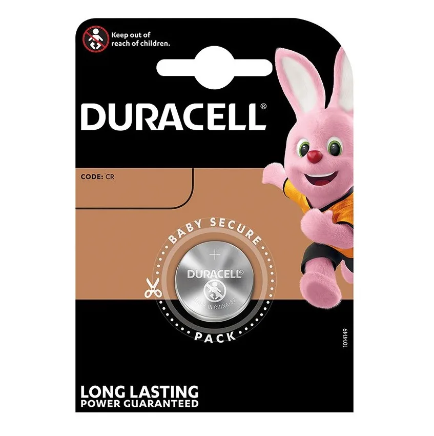 Duracell DL2450/CR2450 Blister 1 Batteria a Bottone al Litio