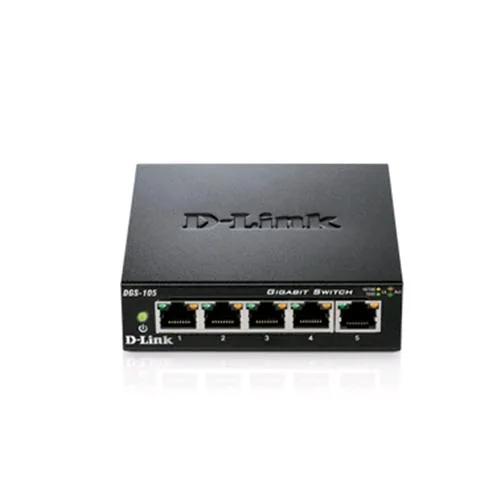 D-Link DGS-105 Switch 5 x 10/100/1000 Desktop