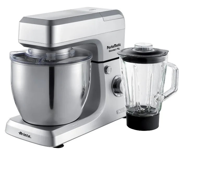 Ariete 1598 Gourmet Professional Impastatrice Planetaria Multifunzione 7 l 6 Velocita' + Funzione Pulse 2100 W