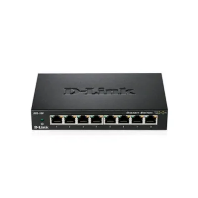 D-Link DGS-108 Switch 8 LAN RJ-45 10/100/1.000Mbps