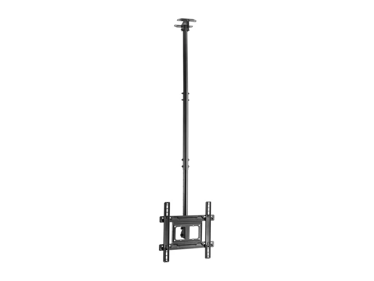 Equip 650321 Supporto a Soffitto per TV a Schermo Piatto 37-70" Peso Massimo 50 kg Nero