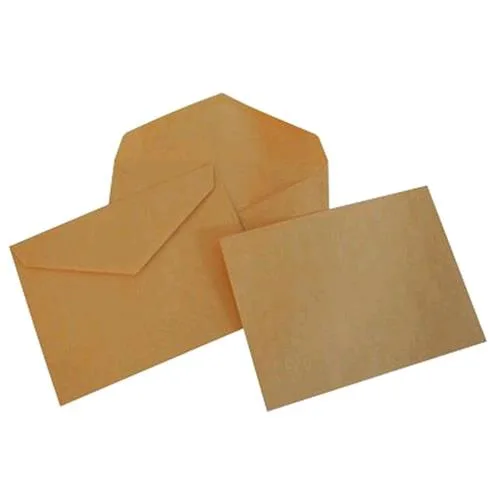 Pigna Buste di Carta Taglio a Punta Gommate 180X240 mm 80 g Col. Giallo Conf 25 Pz.
