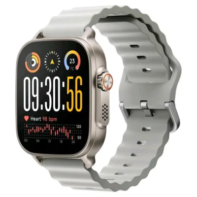 Realme Watch 5 Smartwatch 1.97" Amoled 108 Modalita' Sportive Chiama da Smartwatch NFC, Bluetooth, Wi-Fi Italia Titanium Silver